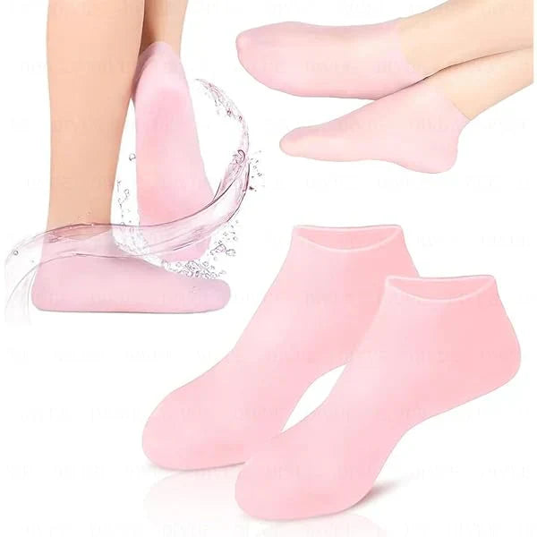 Silicone Moisturizing Gel Socks Pair (Buy 1 Get 1 Free)