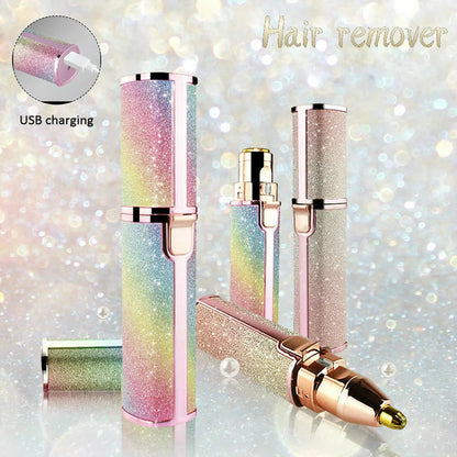 Rechargeable Flawless Hair Remover 2 in 1 Hair Remover Trimmer For Women