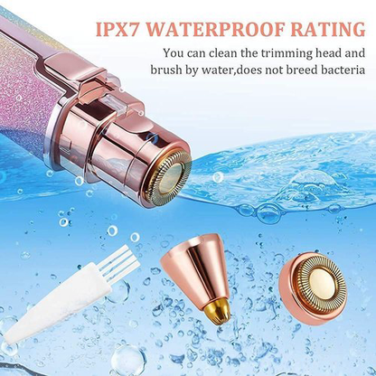 Rechargeable Flawless Hair Remover 2 in 1 Hair Remover Trimmer For Women