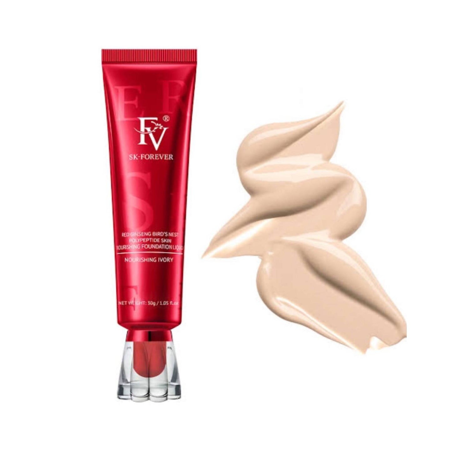 FV Foundation, Oil Absorb Ivory Liquid Foundation | Best Tube Foundation 30g