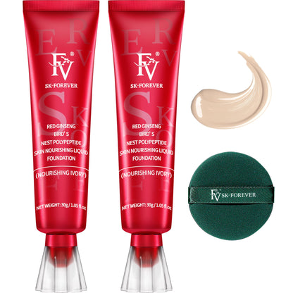 FV Foundation, Oil Absorb Ivory Liquid Foundation | Best Tube Foundation 30g