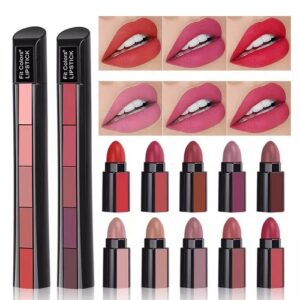 HUDA Matte Finish 5 in 1 Lipstick Buy 1 Get 1 Free